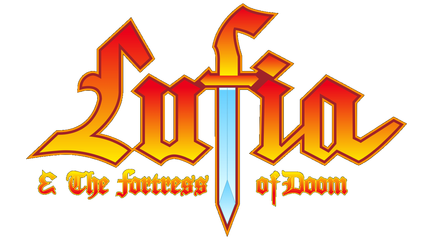 Lufia logo for Super Nintendo